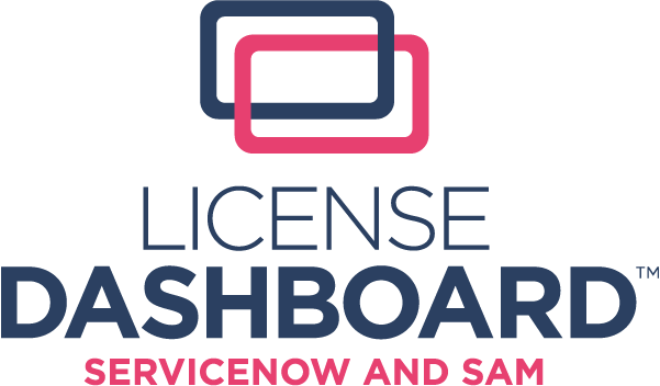 License Dashboard ServiceNow and SAM